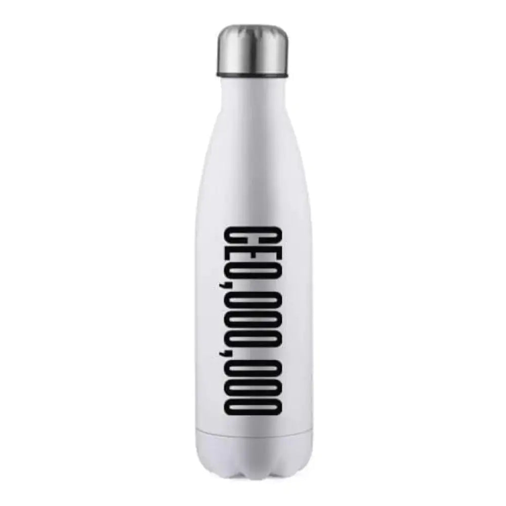 The CEO,OOO,OOO 17oz Stainless Steel Water Bottle
